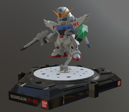 高达 F-91 模型缩略图